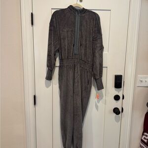 FP Movement by Free People Charcoal Jumpsuit